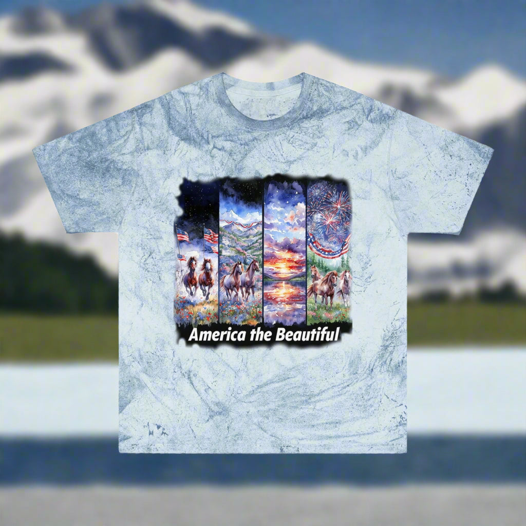 Patriotic 4th of July Horse T-Shirt
