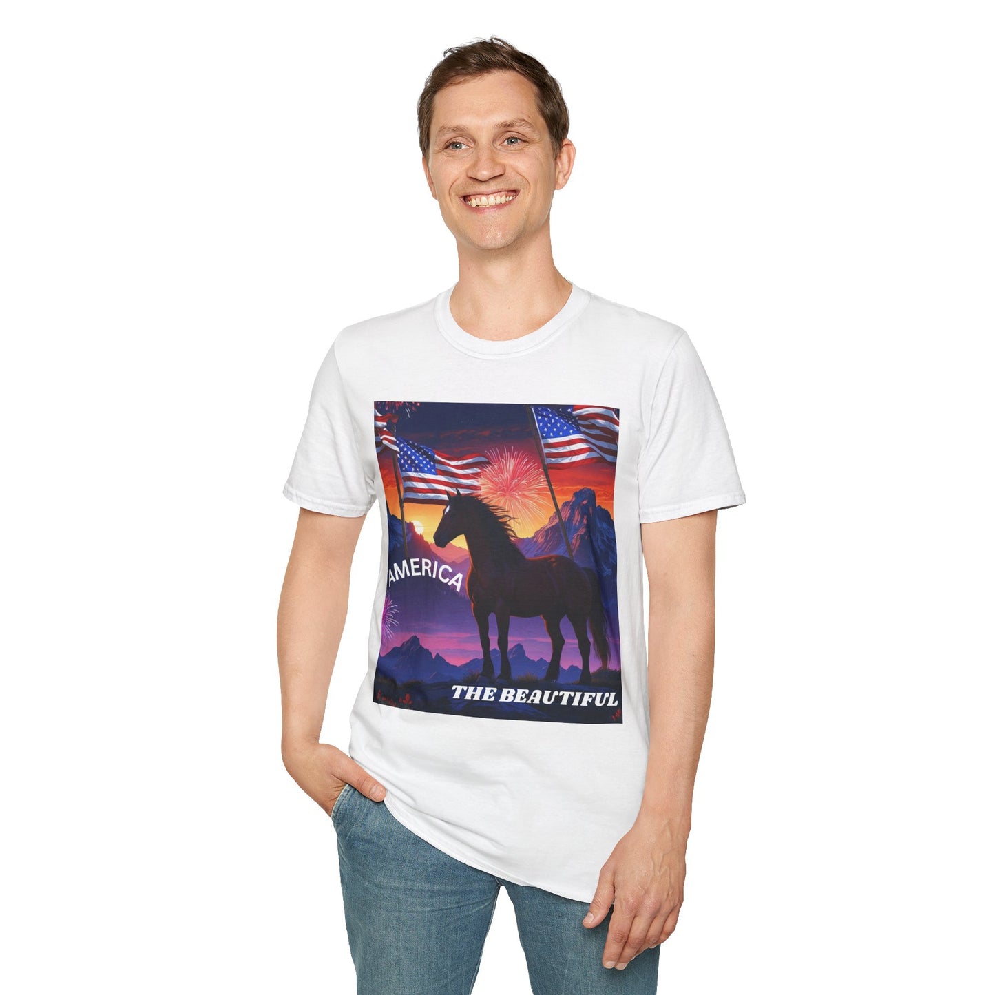 Patriotic Horse T-Shirt