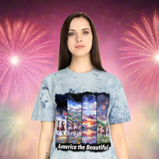 Patriotic 4th of July Horse T-Shirt