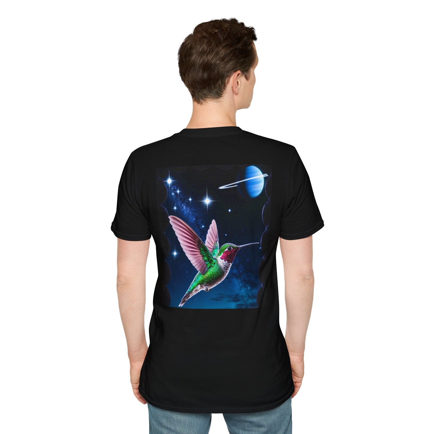 Hummingbird Space Unisex T-Shirt