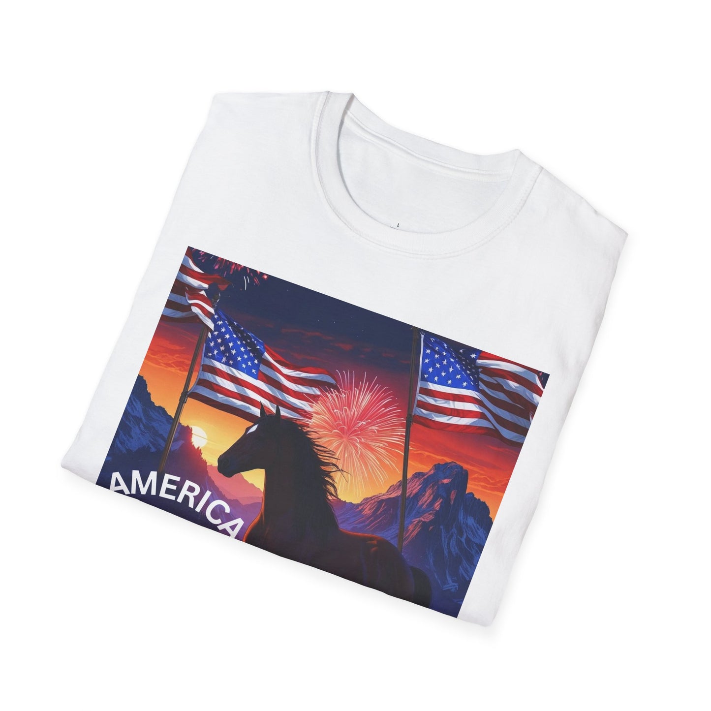 Patriotic Horse T-Shirt