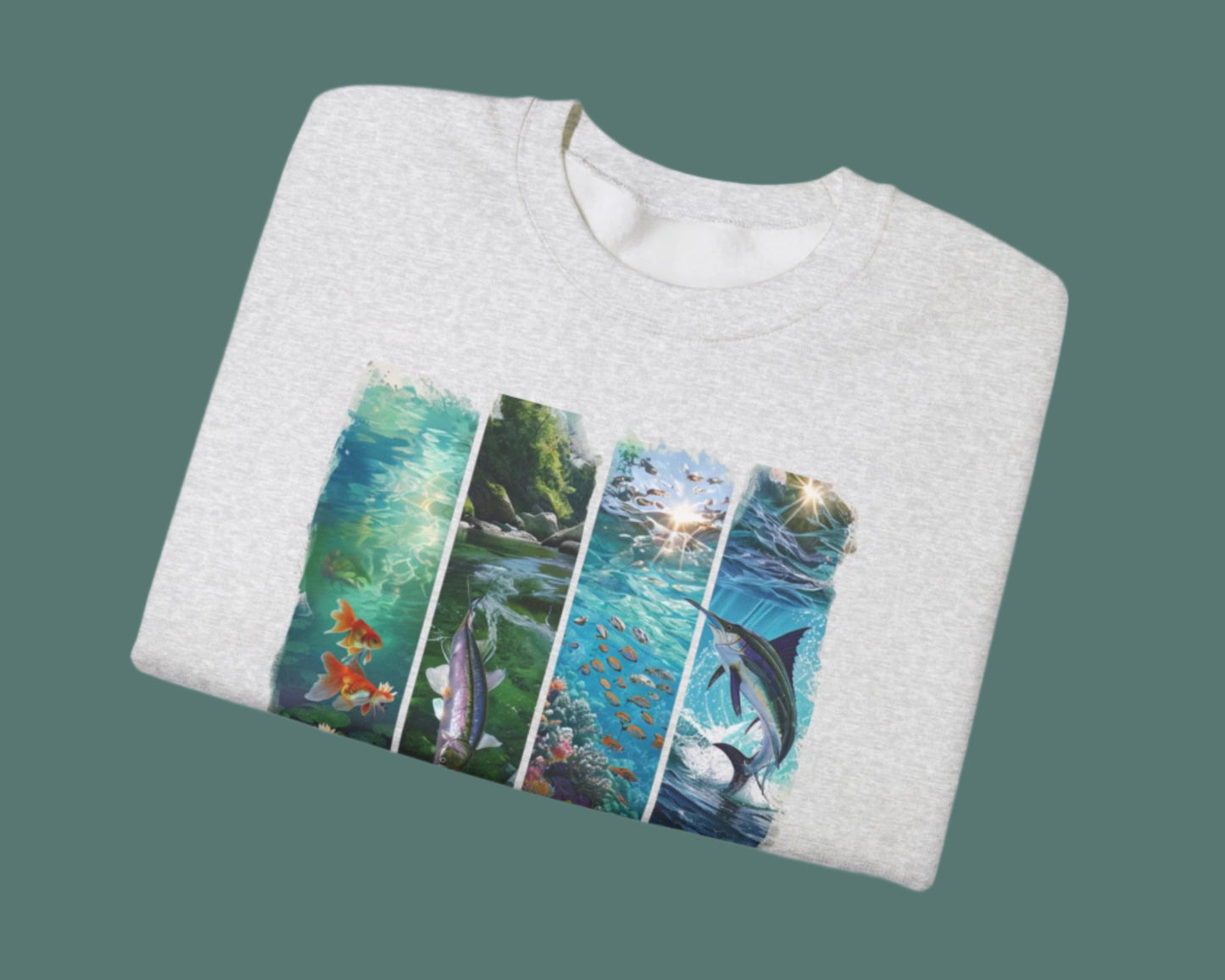 "Fishing Life" Sweatshirt - Unisex