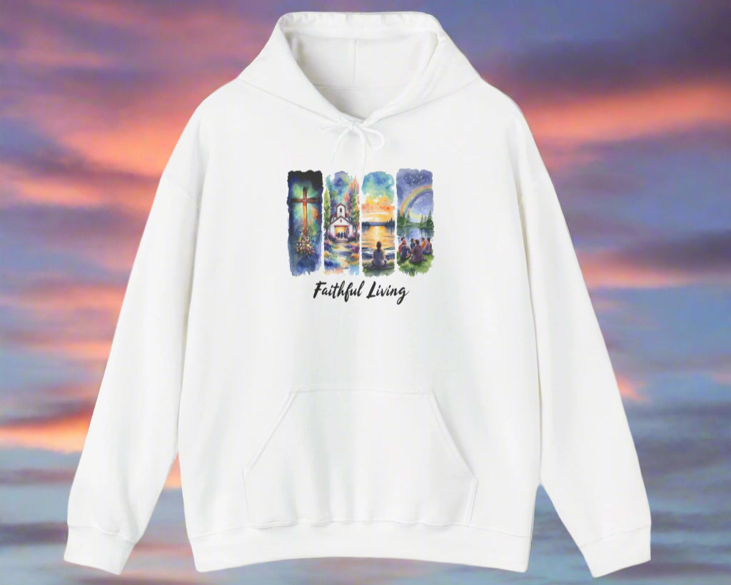 "Faithful Living" Hoodie