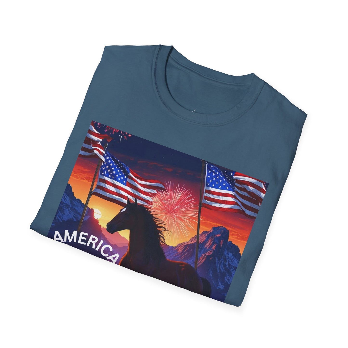 Patriotic Horse T-Shirt
