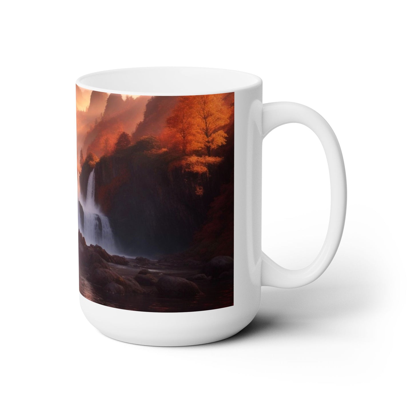 Lovely waterfall at Sunrise