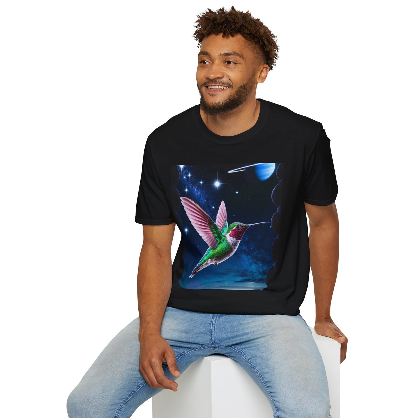 Hummingbird Space Unisex T-Shirt