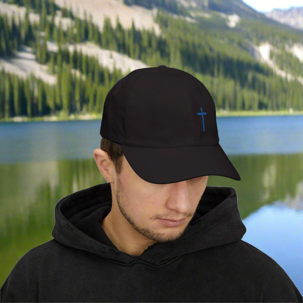 Embroidered Cross Cap
