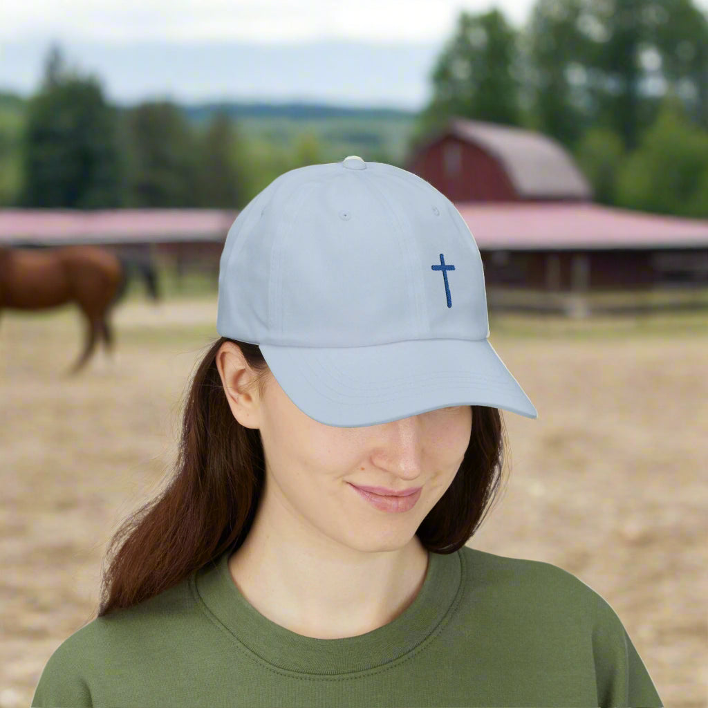 Embroidered Cross Cap