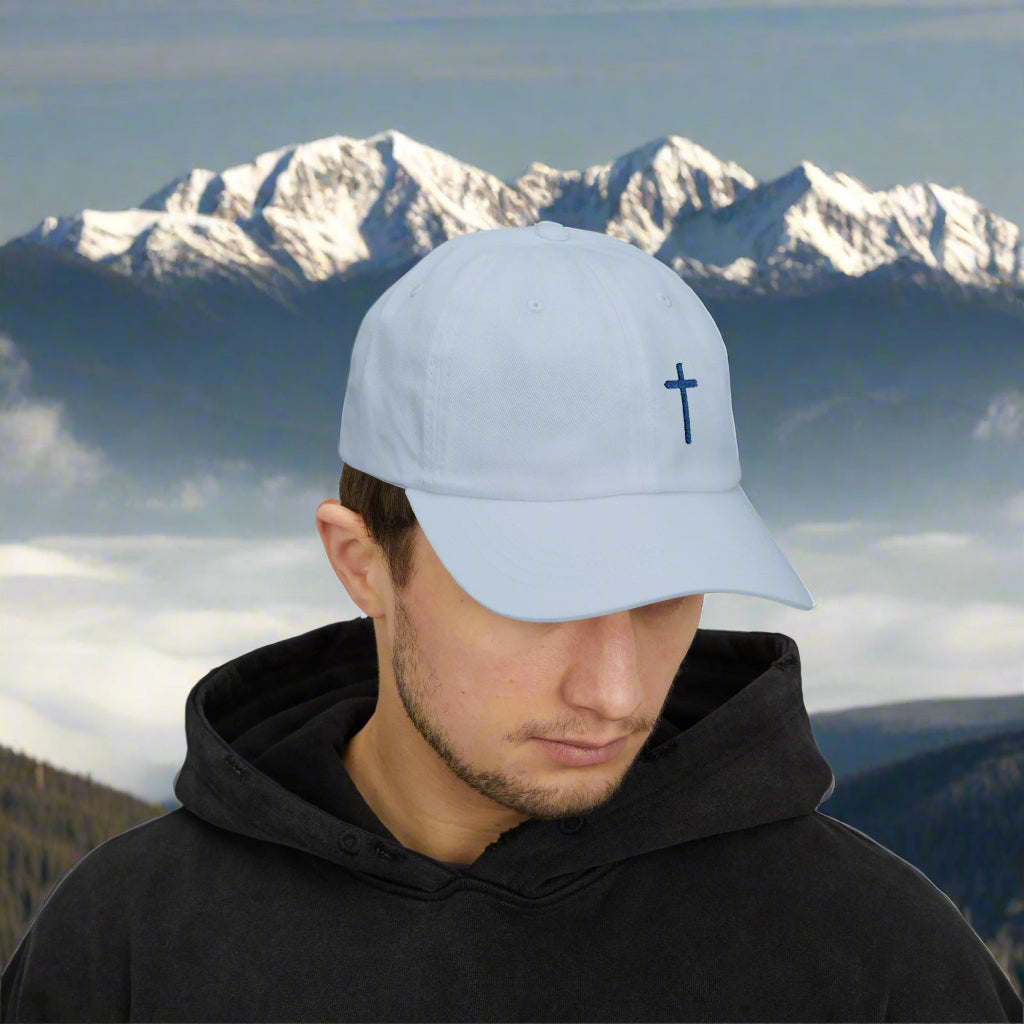 Embroidered Cross Cap