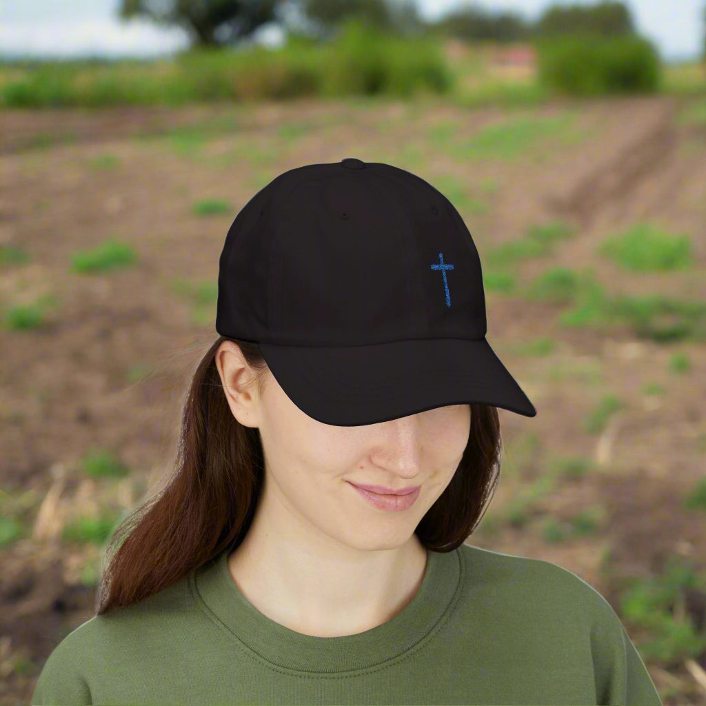 Embroidered Cross Cap