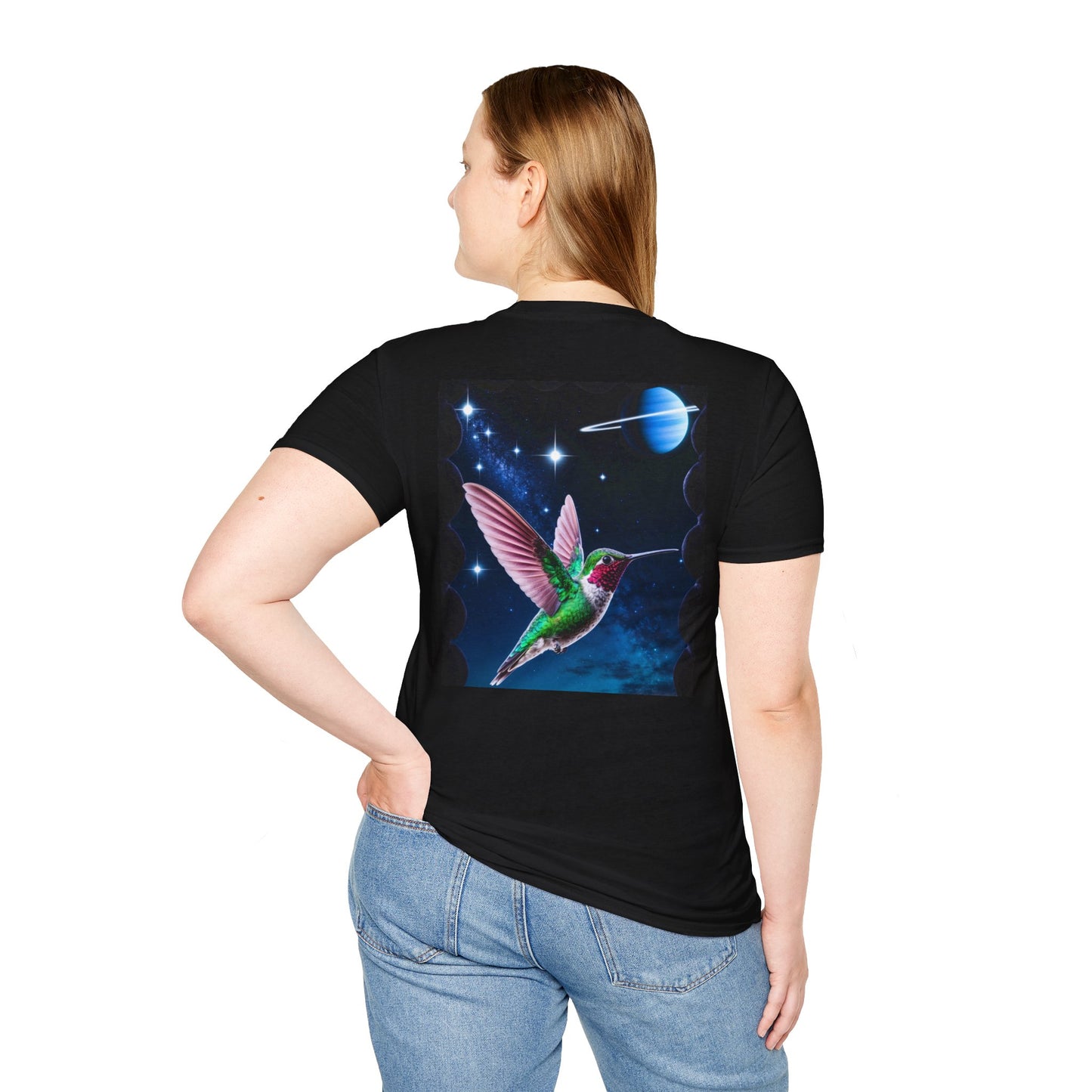 Hummingbird Space Unisex T-Shirt