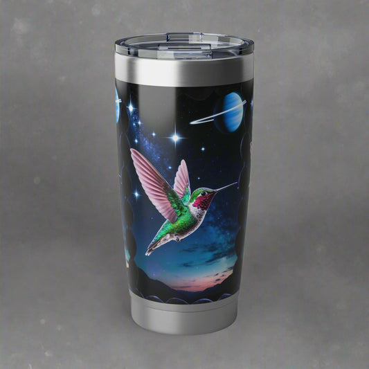 Space Hummingbird Tumbler
