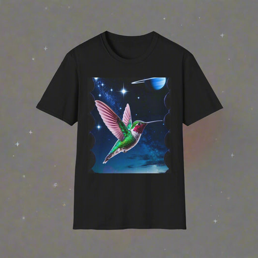 Hummingbird Space Unisex T-Shirt