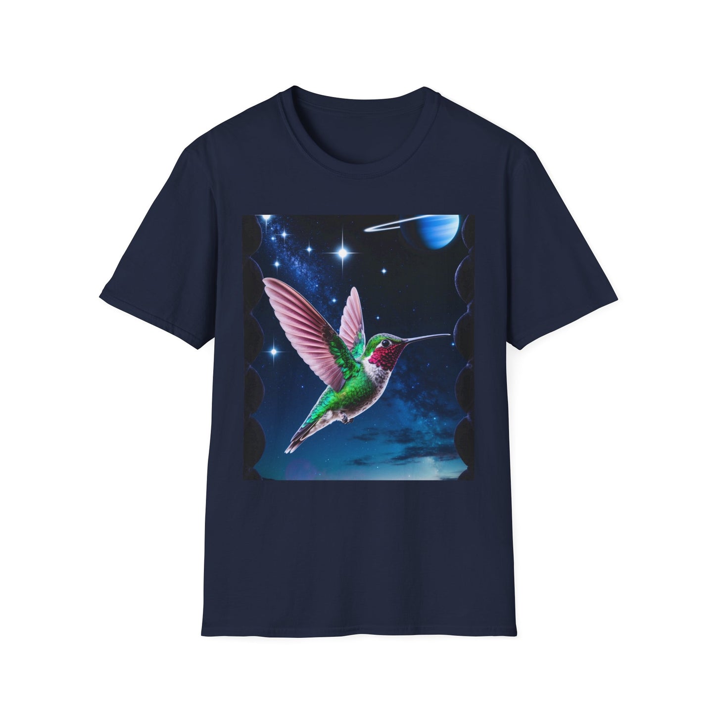 Hummingbird Space Unisex T-Shirt