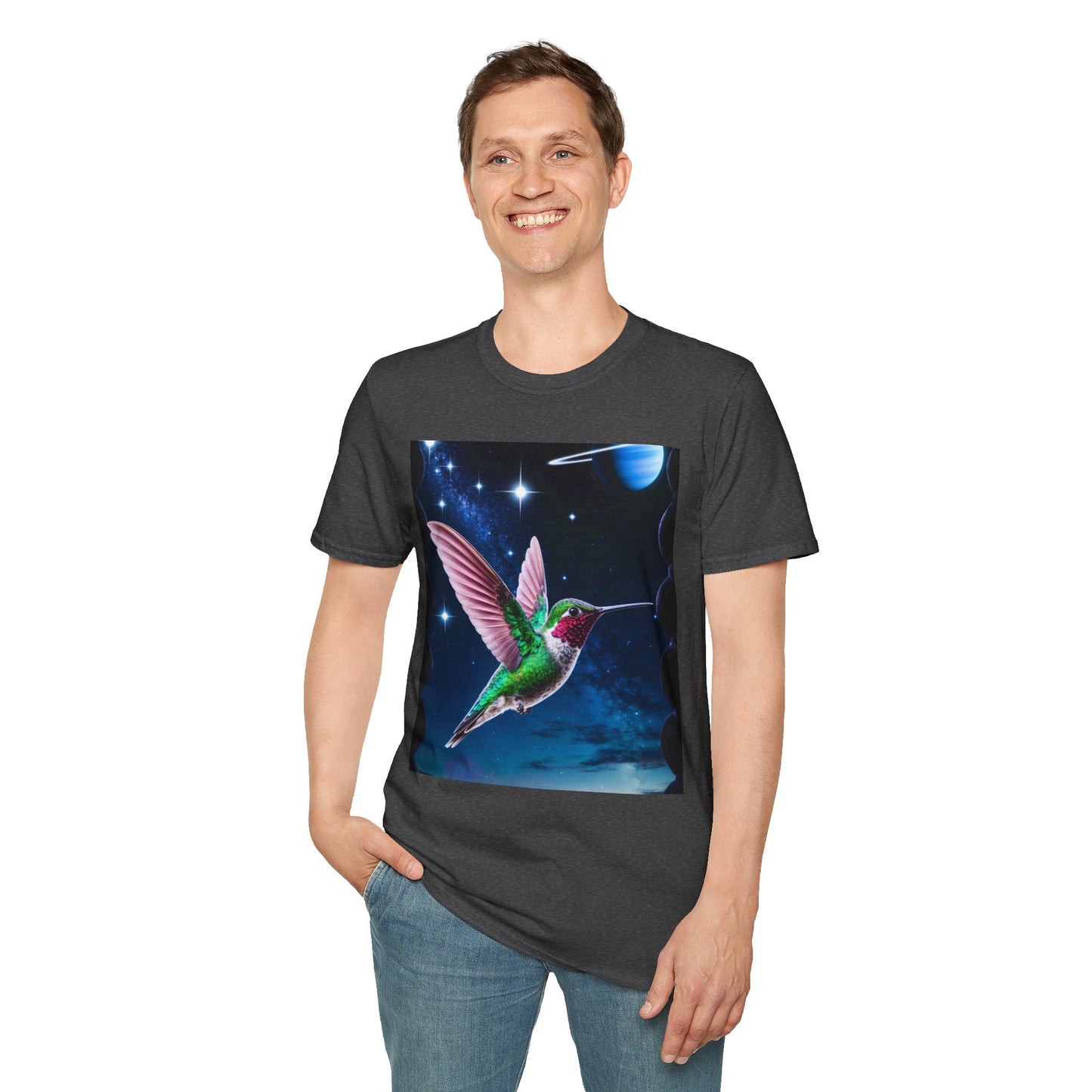 Hummingbird Space Unisex T-Shirt