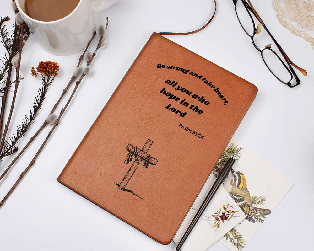Beautiful Leather-Bound Journal