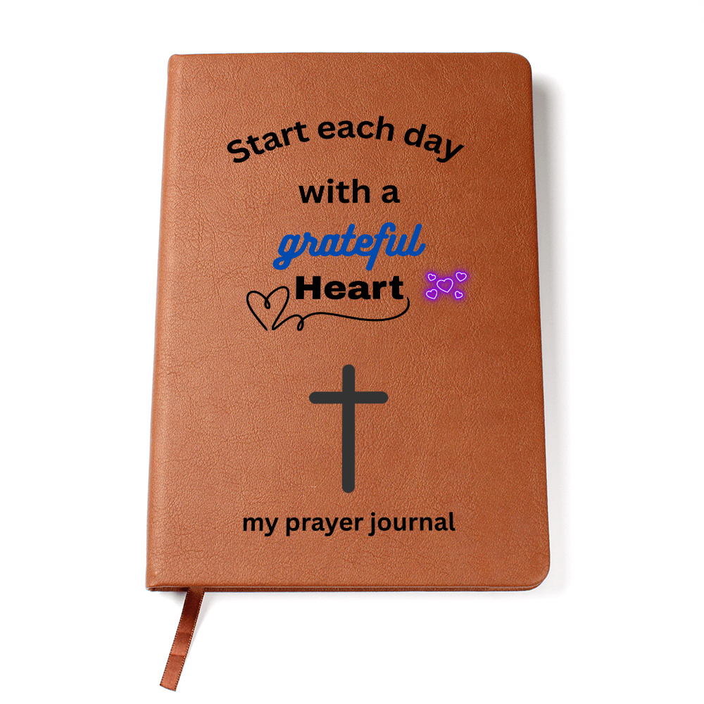 A Leather-Bound Prayer Journal