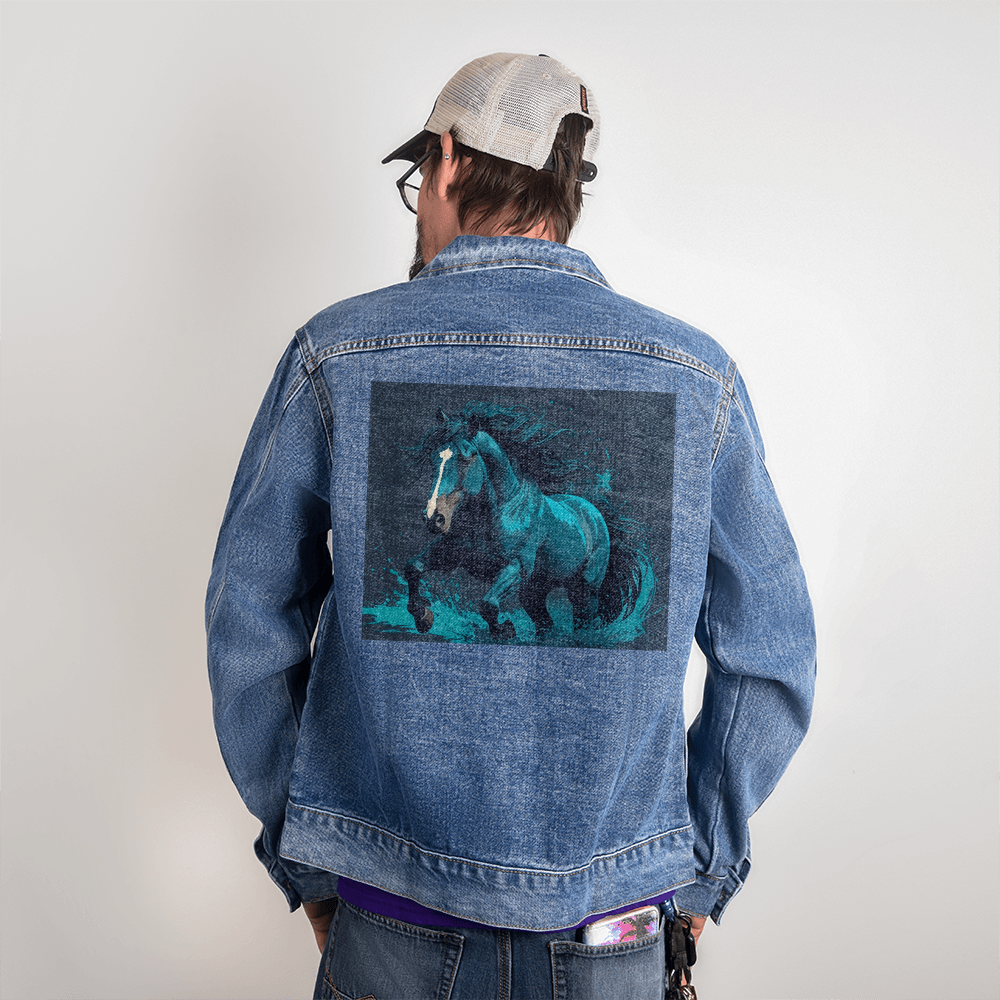 Running Horse Denim Jacket