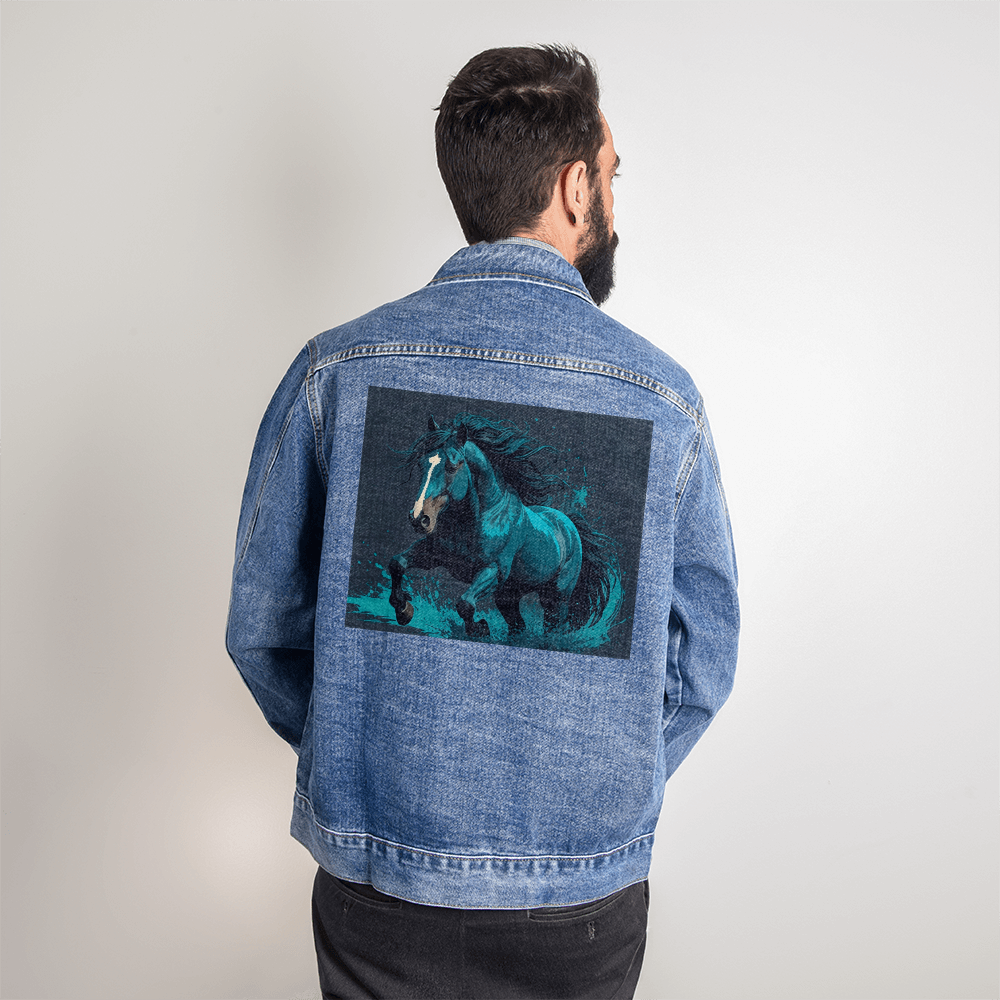 Running Horse Denim Jacket