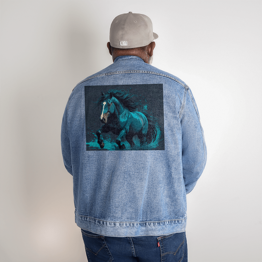 Running Horse Denim Jacket
