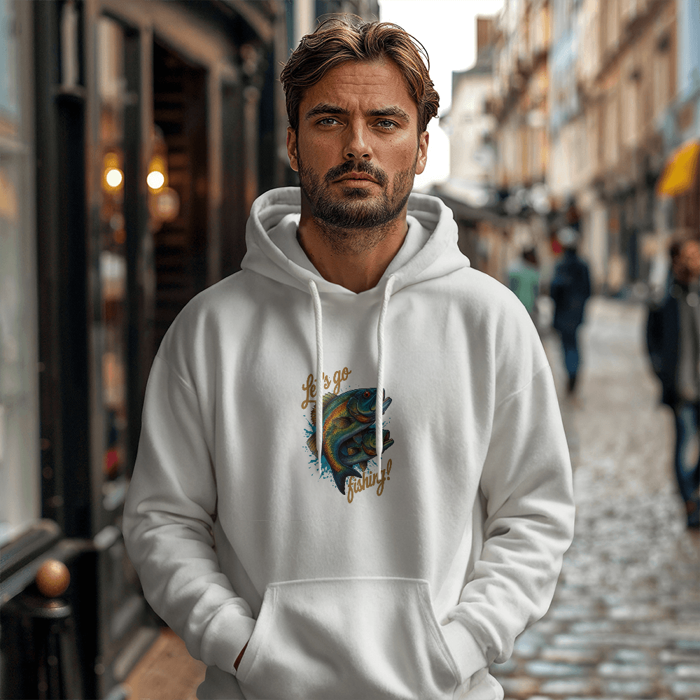 "Let's go fishing!" Hoodie