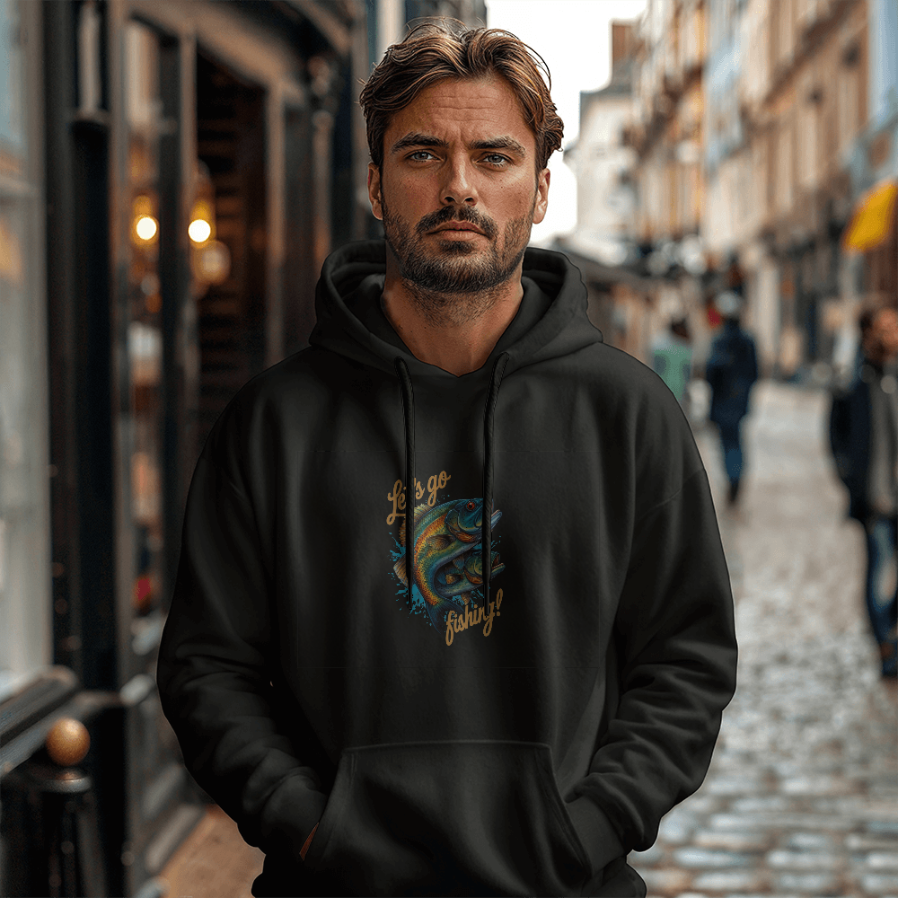 "Let's go fishing!" Hoodie