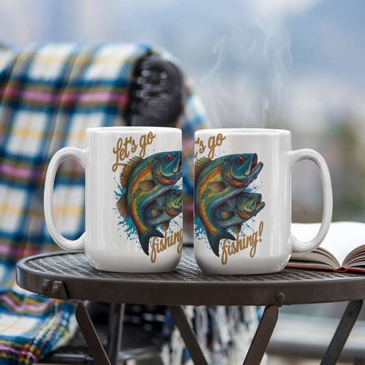 "Let's go fishing!" Mug